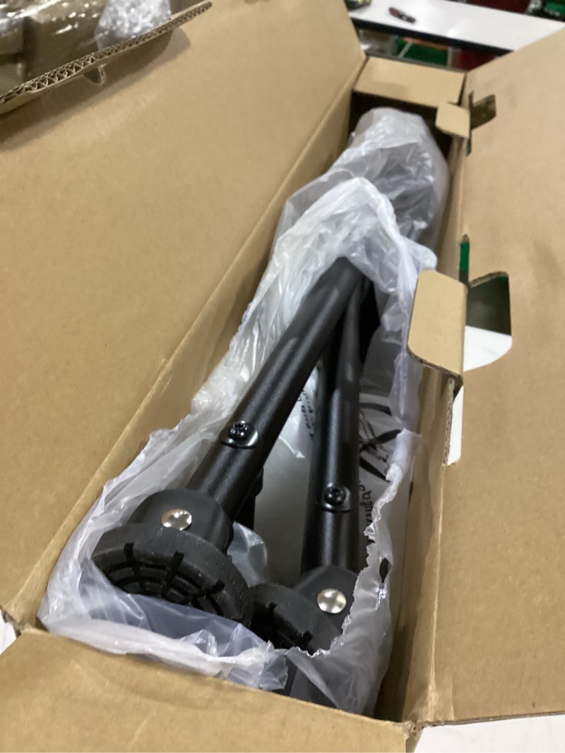 Condition photo showing New/Like New for hold 400 lbs folding canes with seat, allows durability while walking and convenience for sitting, aluminum portable anti-slip cane seat, height-adjustable walking cane.?black -four legged?
