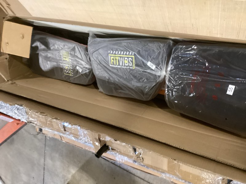 Condition photo showing As Is for (Incomplete set, only box 2) Fitvids LX760 Multifunctional Full Home Gym System Workout Station with 122.5 lbs Weight Stack, One Station with Leg Training Pedal