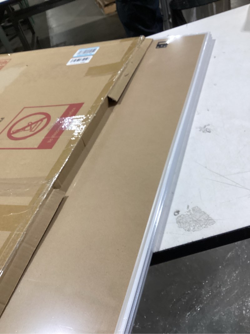 Condition photo showing Good Condition for ELSKER&HOME 22.375 x 34 Poster Frame 3 Pack, White Picture Frame for Horizontal or Vertical Wall Mounting, Sturdy and Scratch-proof White 22.375 x 34