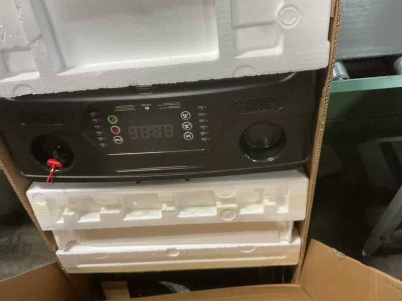 Condition photo showing Good Condition for treadmill with incline 3-in-1 portable treadmills for home small, incline walking pad treadmill with handle bar, walking pad foldable with 3.0hp quiet brushless, led dispay, 300lbs capacity black