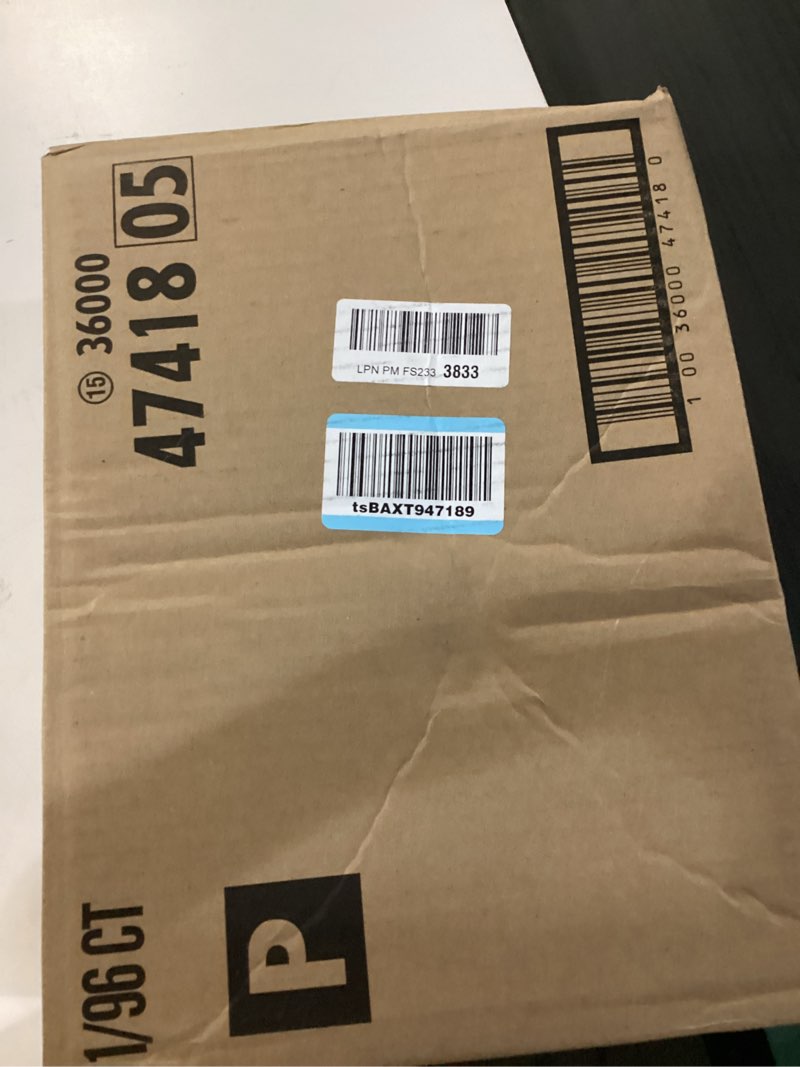 Condition photo showing New/Like New for poise incontinence & postpartum pads for bladder leaks, 5 drop maximum absorbency, regular length, 96 count, packaging may vary