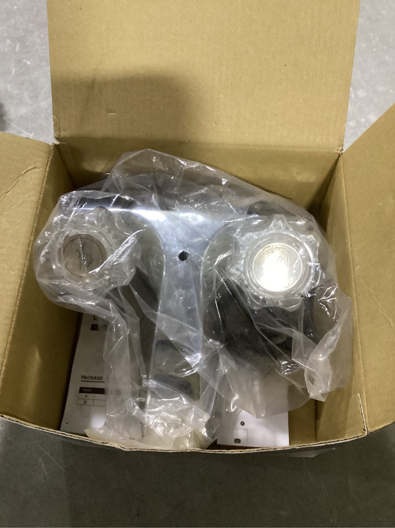 Condition photo showing Good Condition for project source chrome 4-in centerset 2-handle watersense bathroom sink faucet