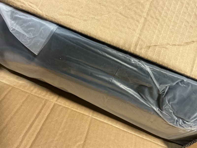 Condition photo showing New/Like New for carlimeki leather seat covers custom fit for maverick 2022-2026, compatible with xl, xlt, lobo, lariat, tremor model - armrest covers included - faux leather, fully covered, fit like a glove smoked truffle & navy blue