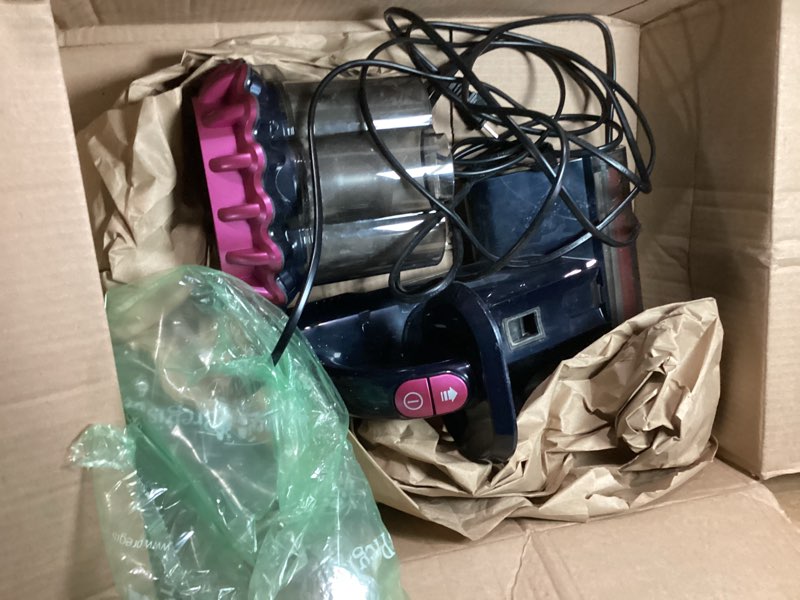 Condition photo showing As Is for Mattress Vacuum Cleaner 550W 18KPa Bed Vacuum Cleaner with Smart Dust Sensor, UV-C Light, 149°F Heat, HEPA Filter, Handheld for Bed Sofa Couch Purple