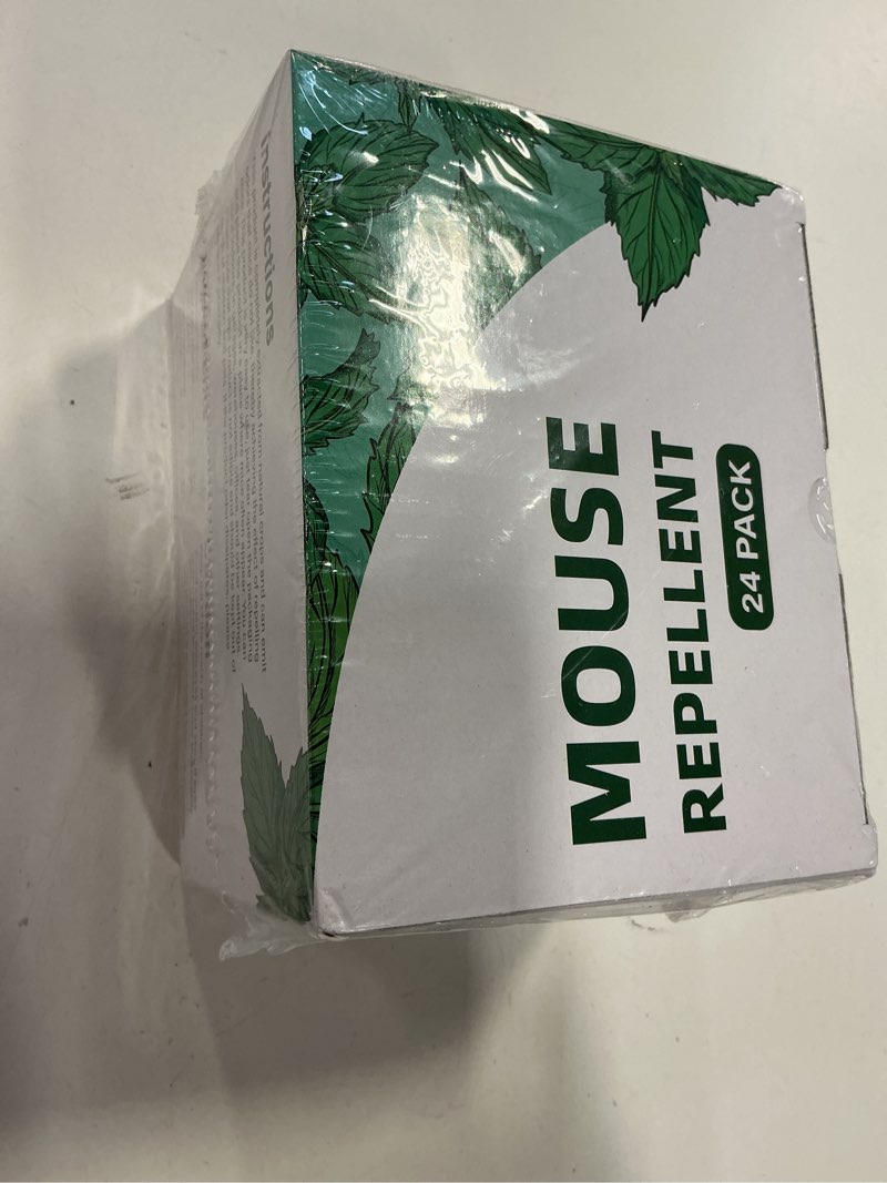 Condition photo showing New/Like New for Pest Rodent Repellent, Mice, Mouse, Rats, Spider, Roach, Ant, Bugs, Squirrel, Insect Control Indoor & Outdoor, Natural Deterrent Replace Trap Poisoning