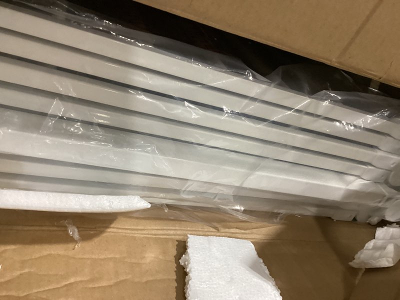 Condition photo showing New/Like New for Regalo SAFETY 194-Inch Super Wide Baby Gate & Play Yard, 2-in-1 Convertible Extra Wide Safety Barrier, Hardware Mounted for Toddlers & Pets, American Designed, American Owned, For Children 6-24 Months 50.5-192"W x 28"H White