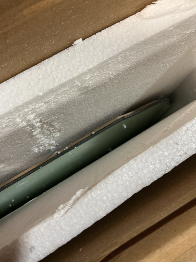 Condition photo showing New/Like New for ANDY STAR Chrome Oval Mirror for Bathroom, 20x33 Inch Pill-Shaped Chrome Mirrors for Wall in Thin Frame Deep 1’’ Ideal for Limited Space Chrome 33\"L x 20\"W