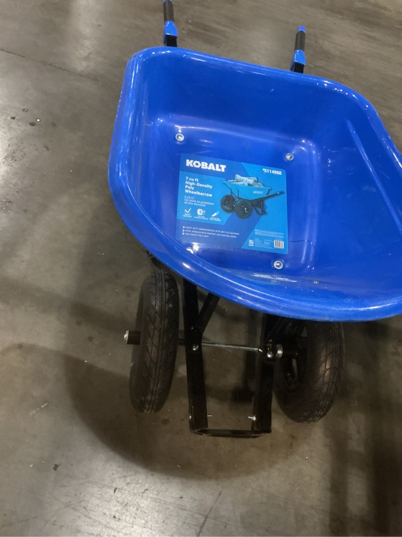 Condition photo showing Good Condition for effortless wheelbarrow assembly guide