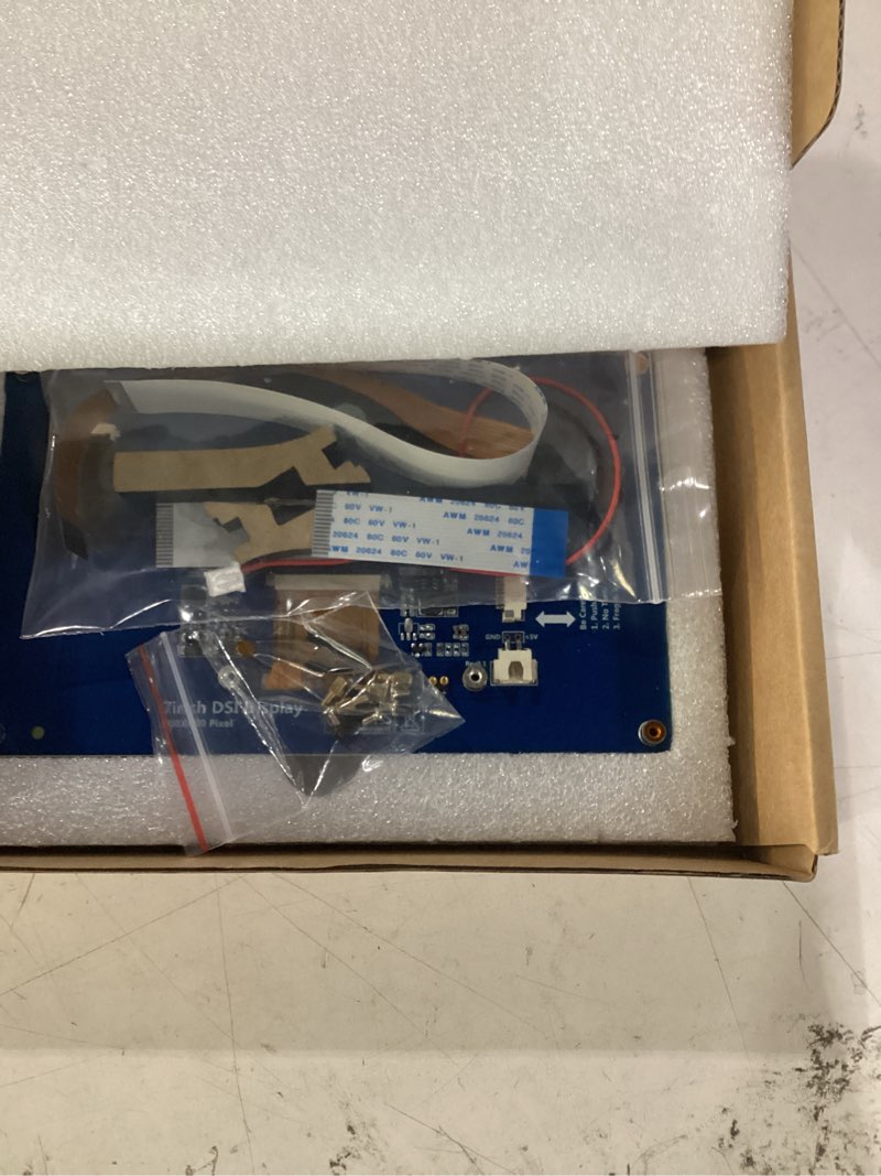 Condition photo showing New/Like New for hosyond 7 inch touchscreen ips dsi display compatible with raspberry pi 5/4/3, 800x480 pixel capacitive screen mipi driver-free interface 7 inches