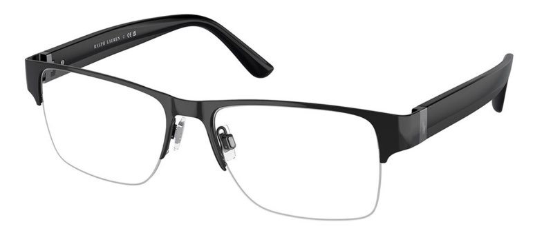 Polo Ralph Lauren PH1220 9223 Men's Eyeglasses Black Size 56 (Frame Only) - Blue Light Block Available