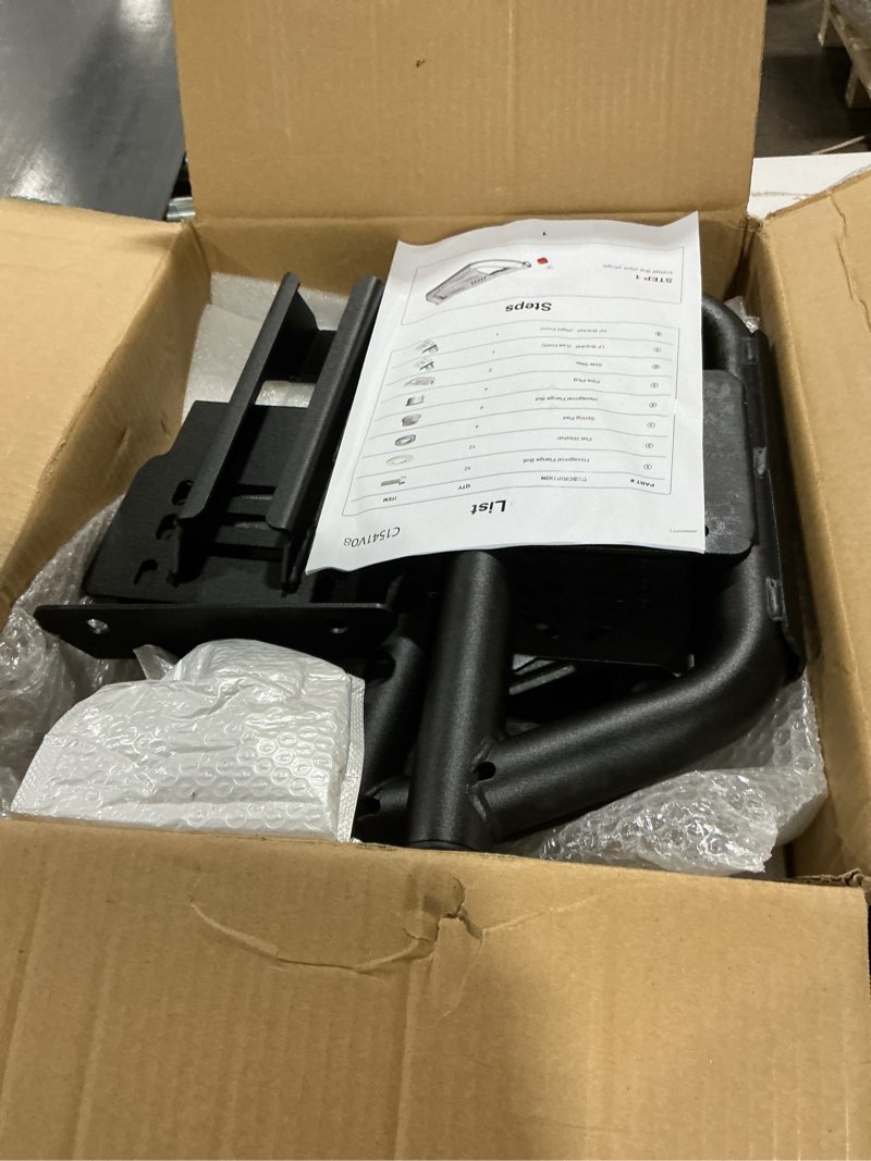 Condition photo showing Good Condition for 2X EZ Side Steps Fit for 2018-2025 Jeep Wrangler JL 2-Doors or JL 4-Doors Front Door Running Boards