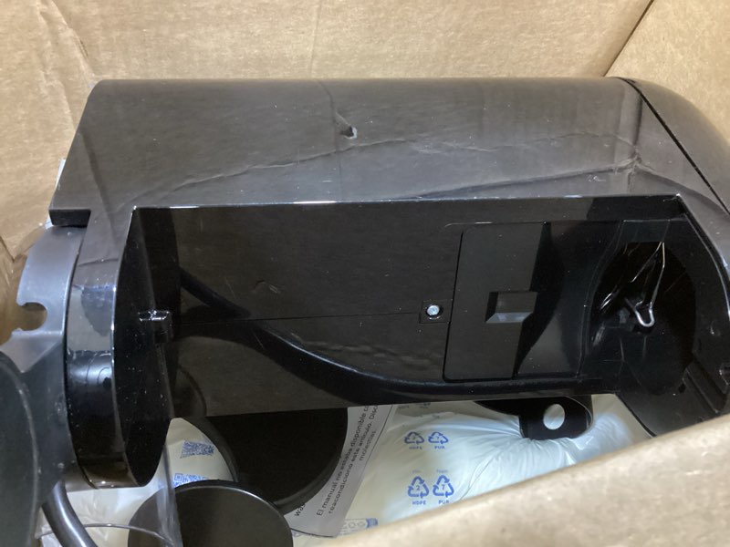 Condition photo showing As Is for nespresso vertuo plus coffee and espresso maker by breville, ink black