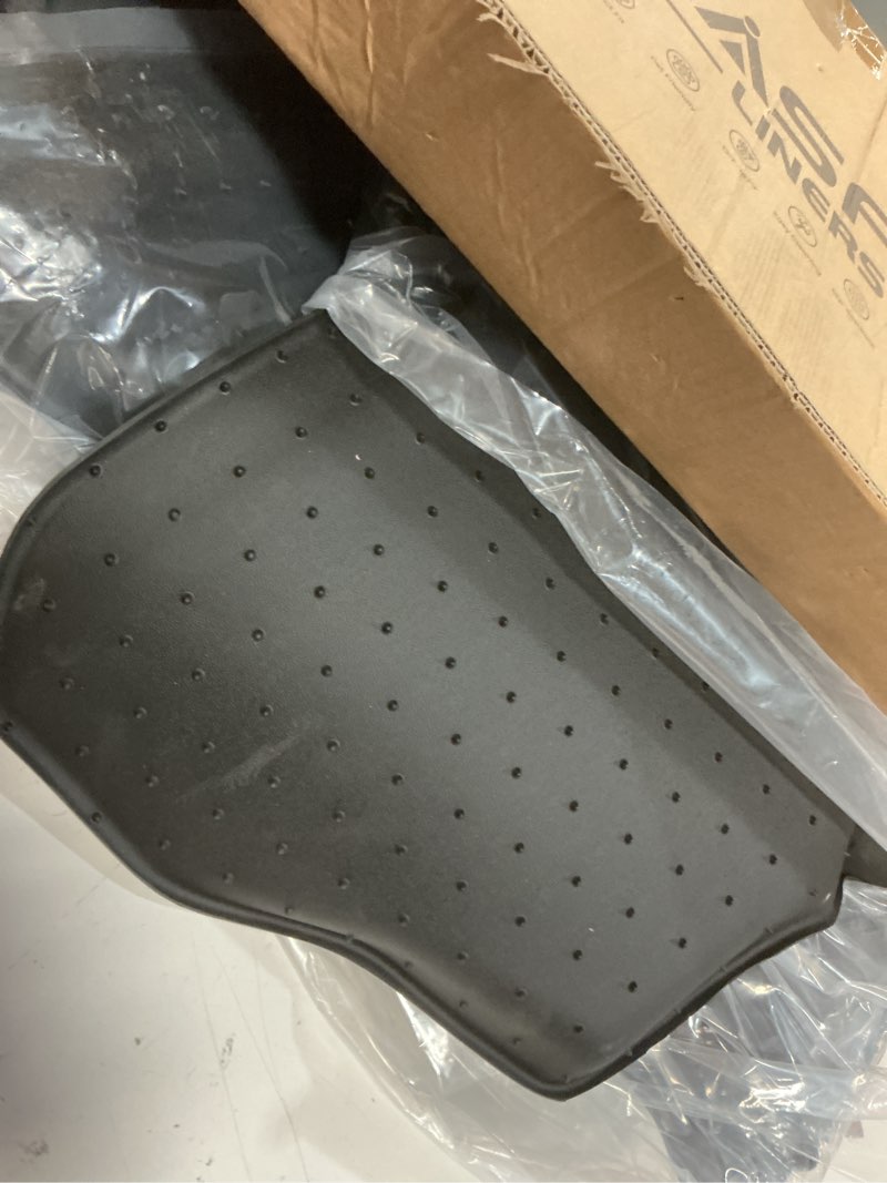 Condition photo showing Good Condition for lasfit floor mats for 2019-2025 2026 ram 2500/3500 crew cab bucket seat for carpet & vinyl floor (not fit model with pto kit), all weather tpe custom fit car mats floor liners 1st & 2nd row, black 2500/3500 2019-2026 floor mats