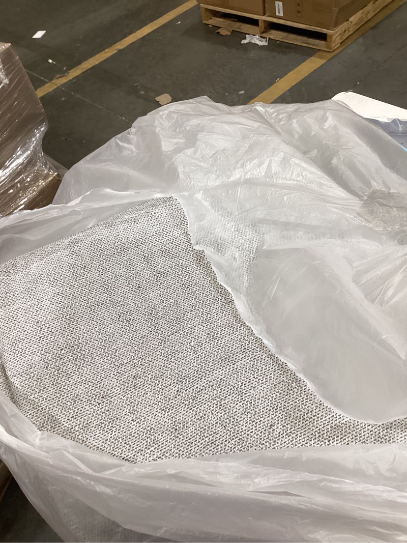 Condition photo showing Good Condition for IOHOUZE Abstract Runner Rug 3x14 Ft Washable Runners for Hallways, Non Slip Kitchen Runner Printed Faux Wool Entryway Runner Indoor, Modern Abstract Floor Carpet for Hall Stair, Beige Brown 3' x 14' (Runner) Gold/Yellow/Brown/Beige/White