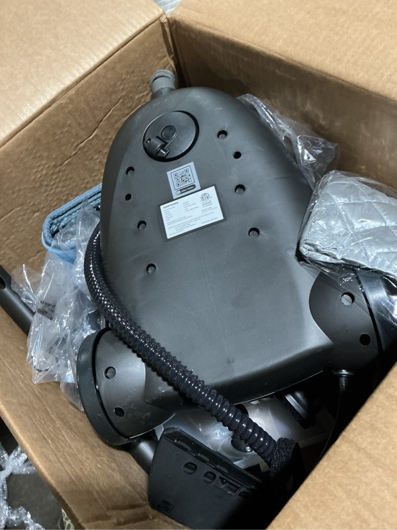 Condition photo showing Good Condition for Heavy-Duty Steam Cleaner - 1500W Multipurpose Handheld Floor Steamer with 22 Accessories 16ft Cord for Home, Car Detailing, Tile, Grout, Carpet, Wallpaper, Upholstery, Window, Deep Cleaning