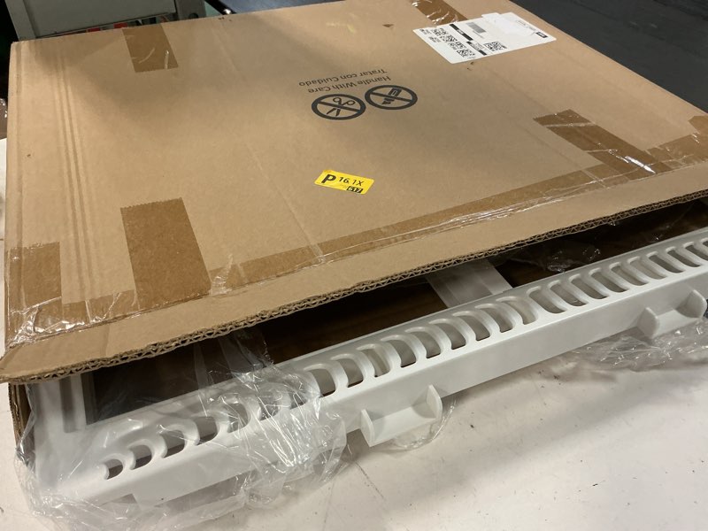 Condition photo showing Good Condition for upgraded 240364793 refrigerator crisper drawer cover frame compatible with frigidaire crisper drawer replacement 240364713 crisper pan cover unit 240364763 240364786 fridge crisper shelf cover