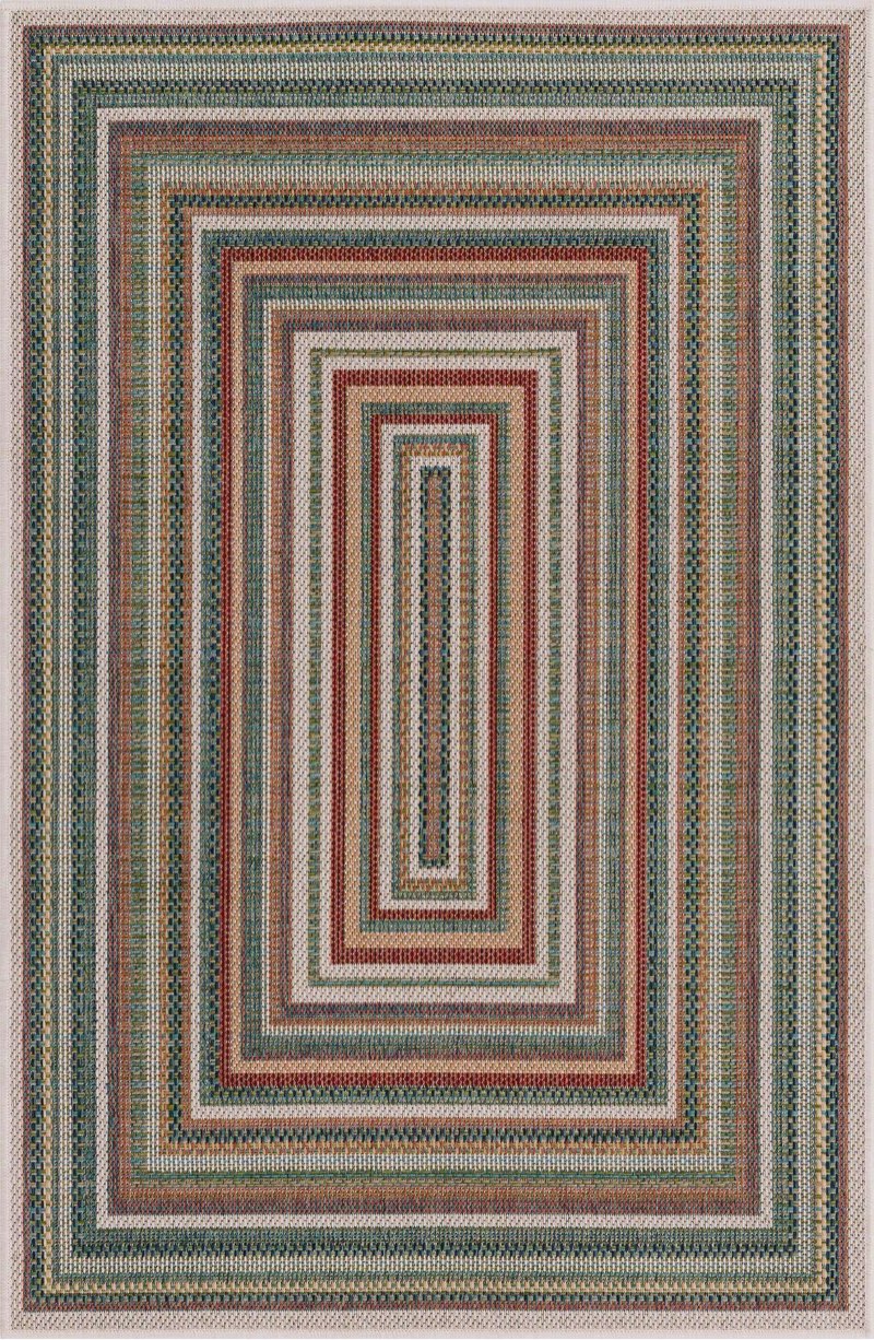 4' x 6' Washable Baja Indoor / Outdoor Rug
