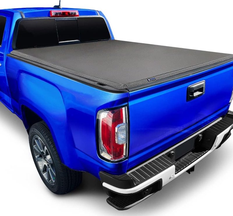 Tyger Auto T3 Soft Tri-fold Truck Bed Tonneau Cover Compatible with 2023-2025 Chevy Colorado GMC Canyon | 5'1" (61") Bed | TG-BC3C1201