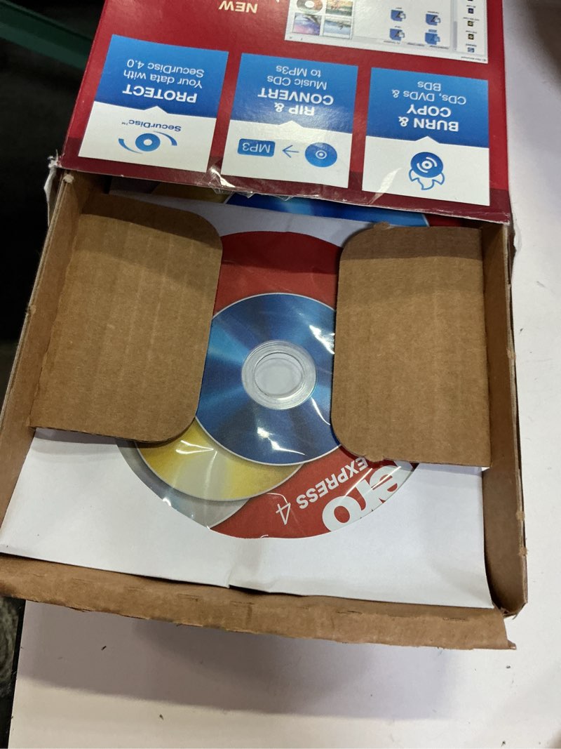Condition photo showing Good Condition for nero burn express 4 | burn cd dvd bluray | copy | rip | convert | backup | protect | 1 pc | windows 10 / 8 / 7
