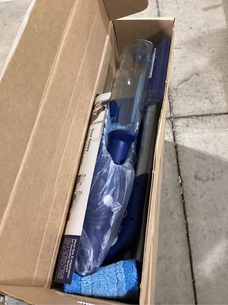 Condition photo showing Good Condition for bona hardwood floor premium spray mop - includes wood floor cleaning concentrate and machine washable microfiber cleaning pad - dual zone cleaning design for faster cleanup hardwood - concentrate