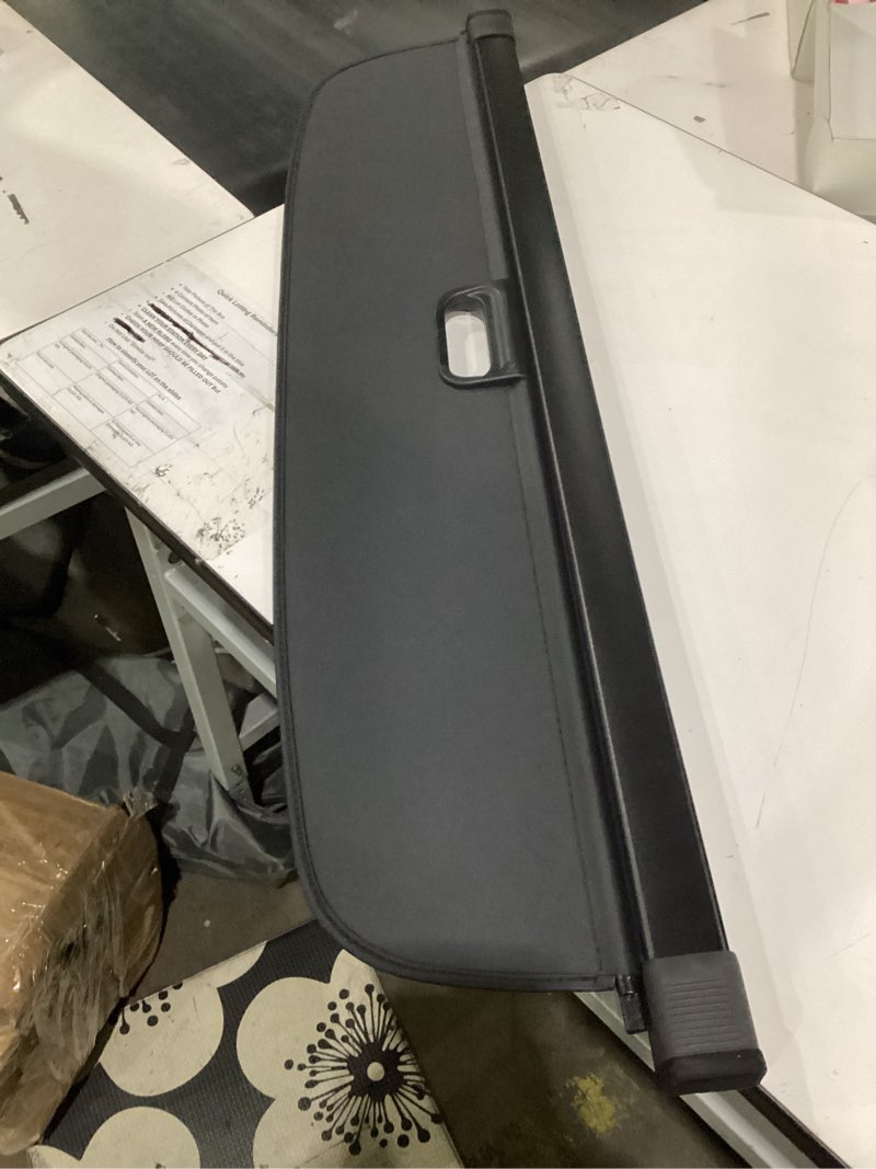 Condition photo showing Good Condition for marretoo cargo cover for lexus rx rx350 rx450h 2023 2024 2025 for lexus rx rx350 rx450h accessories black factory style suv trunk cover cargo security shade trunk cover