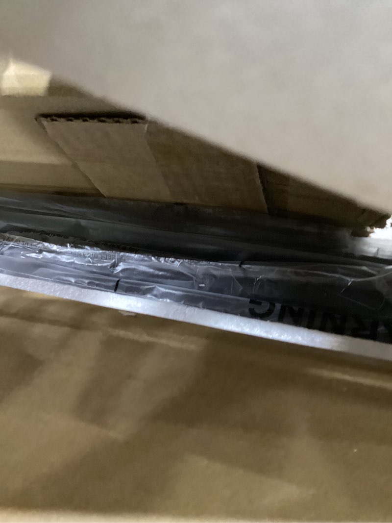 Condition photo showing New/Like New for lufeiya gaming desk with power outlets and led lights, 40 inch gamer desk table with charging station, home office computer desks with monitor, black carbon fiber black 39.4"