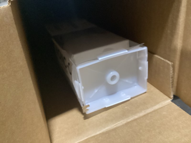 Condition photo showing As Is for Cordless 100% Blackout Roller Shades for Windows,UV Protection Pull Down Shades,Room Darkening Door Blinds Thermal Insulated Fabric for Home Office and Bedroom(27" W x 72" H,White) White 27"W x 72"H