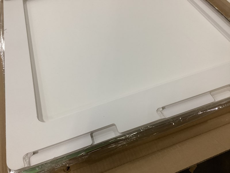 Condition photo showing As Is for 24x24 Inch Backdrop Board Kit, 2PCS Backgound Frame, 1PC Background Board, 6PCS Backdrop Paper, 6PCS Shadow Light Paper for Product, Food, Jewelery, Makeup Photography Shooting 24x24inch