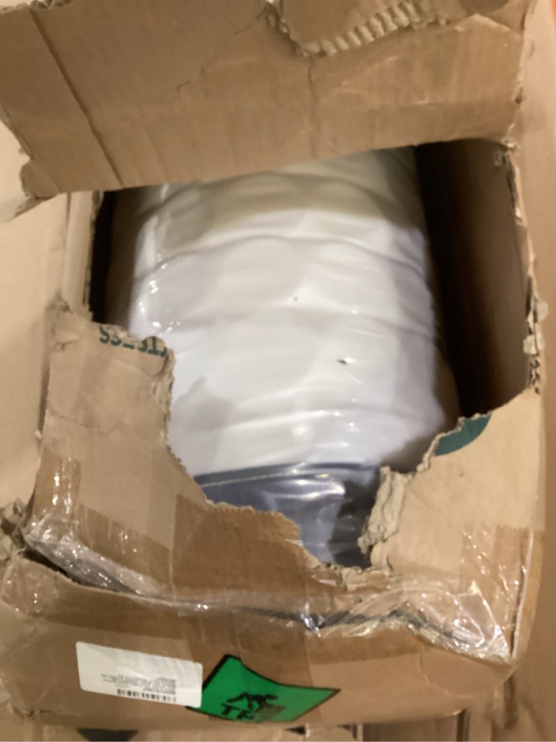 Condition photo showing New/Like New for ZINUS 10 Inch True Support Hybrid Mattress [New Version], Queen, Fiberglass Free, Medium Feel, Motion Isolation, Certified Safe Foams & Fabric, Mattress in A Box White Queen 10" New Small Box