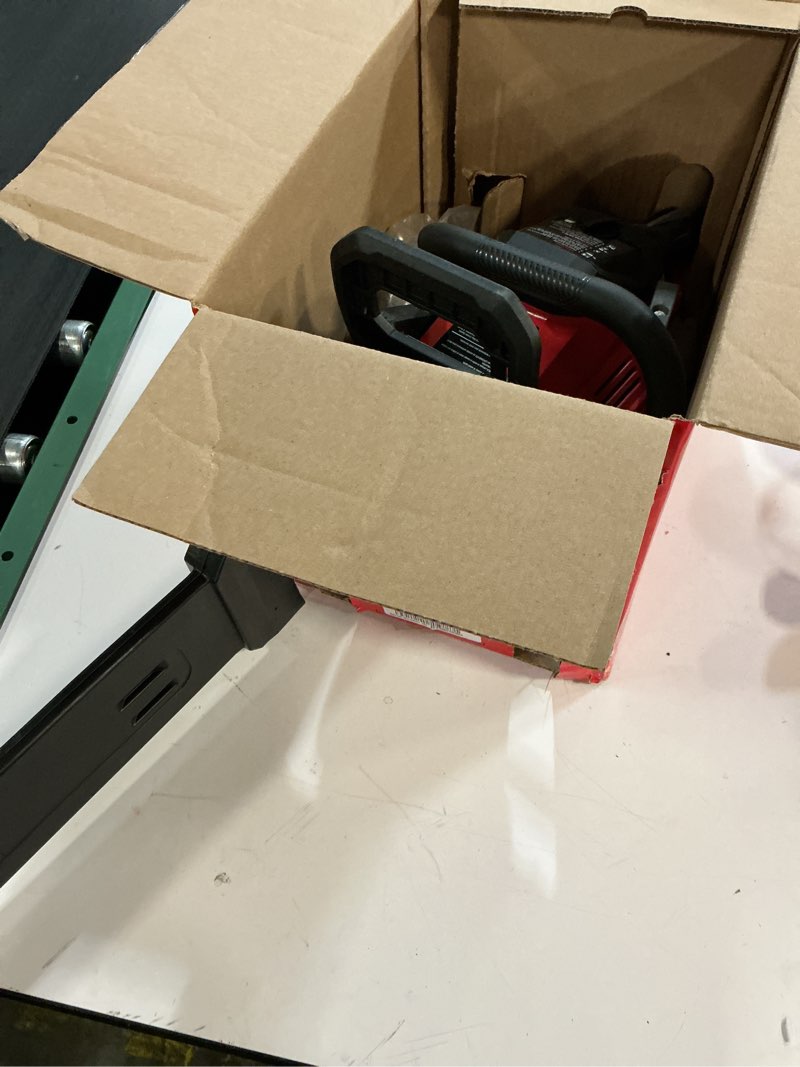Condition photo showing As Is for craftsman s1800 42-cc 2-cycle 18-in gas chainsaw