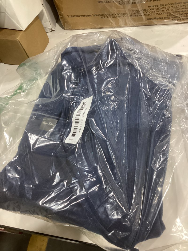Condition photo showing Good Condition for magpie fabrics patio bench loveseat cushion covers (replacement cover only, no insert!), waterproof fade resistant swing cushion slipcover with ties(48x18x3 inch, navy) blue navy 48x18x3 inch (1 count)
