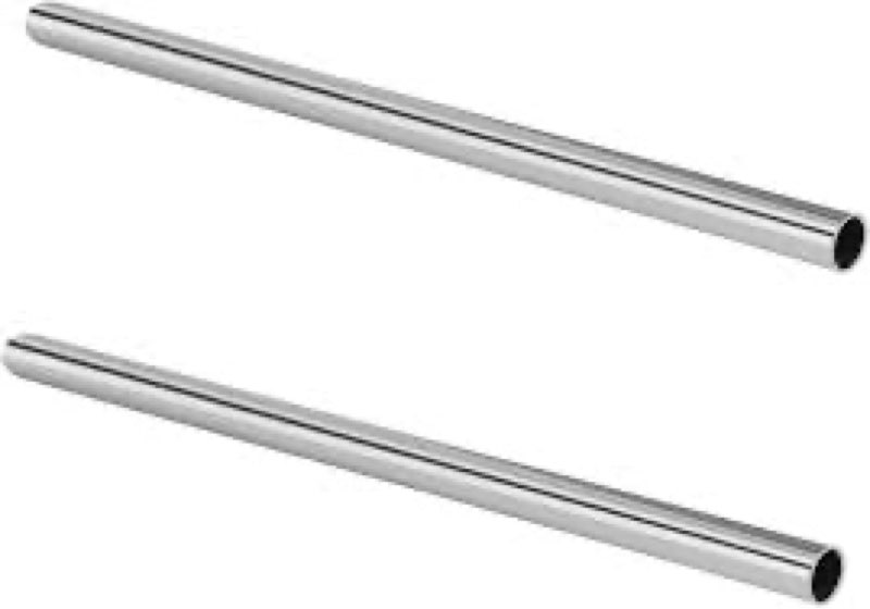 geilspace 1/2" 304 stainless steel pipe, 24 inch length, heavy duty round metal weldable tube, diy i