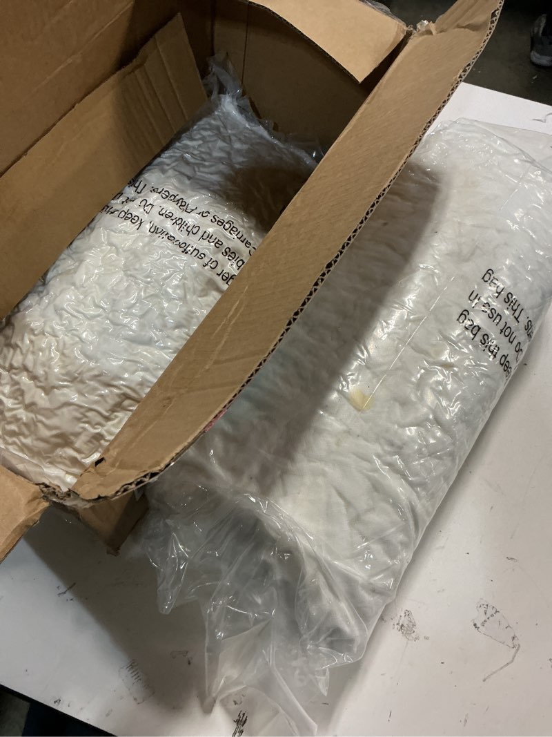 Condition photo showing New/Like New for 10lbs Shredded Memory Foam Filler or Bean Bag Filling, Premium Beanbag Stuffing/Foam Refill for Pillow, Dog Beds Chairs Cushion, Arts Crafts, Stuffed Animals (White,10lbs)