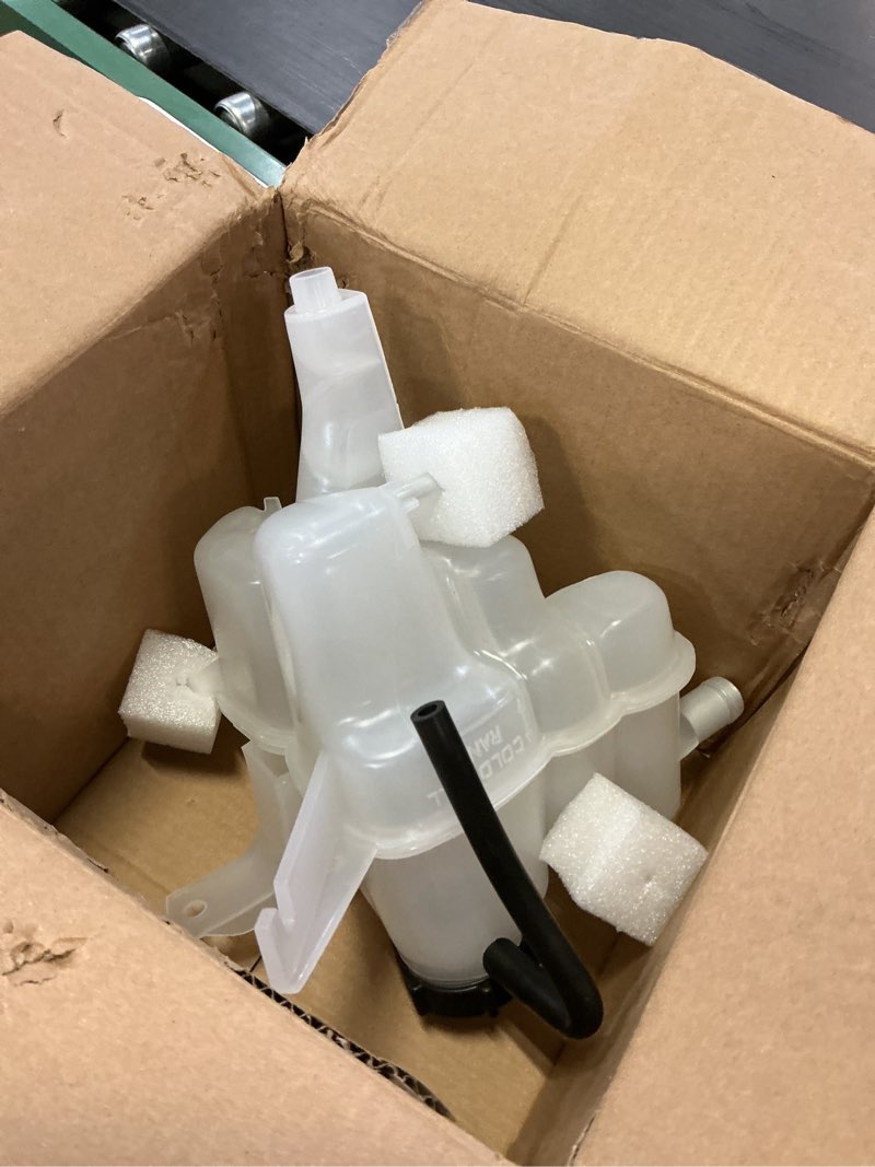 Condition photo showing Good Condition for coolant radiator reservoir tank coolant overflow expansion bottle with cap and sensor - compatible for ford escape 2005-2008 - replace part 5l8z8a080aa