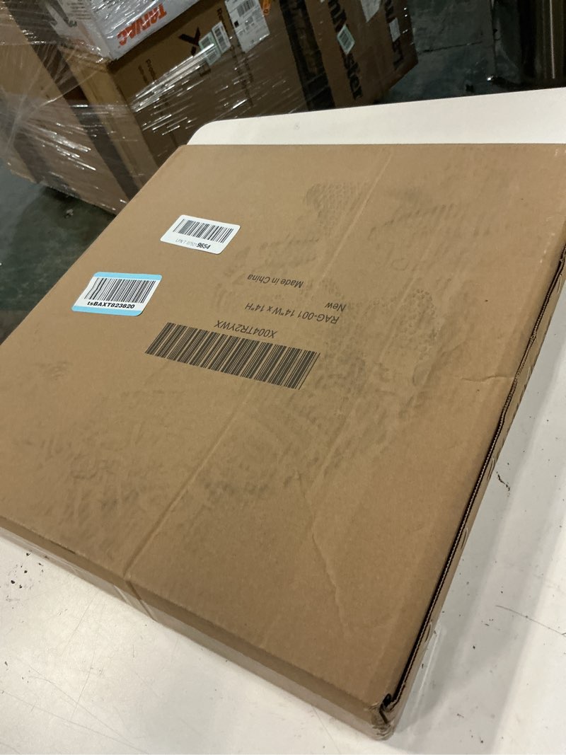 Condition photo showing New/Like New for return air grille,air return vent cover grill for ceiling and wall,steel hvac a/c vent cover grill fits duct opening 14"w x 14"h,holds 1" thick ac filter 14''w×14''h