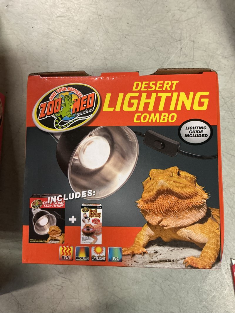 Condition photo showing New/Like New for Zoo Med Desert Lighting Combo Pack
