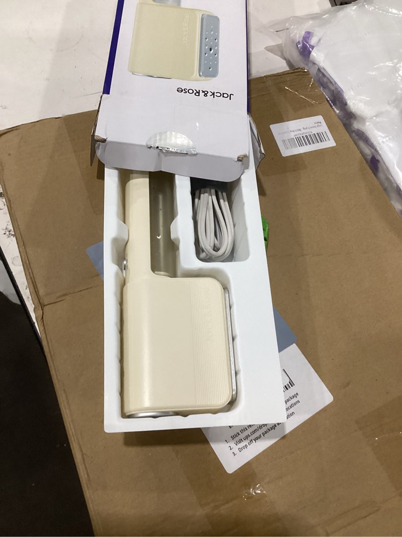 Condition photo showing Good Condition for jack ? rose travel steamer for clothes,110-230v,0.9ib light,9 * 2.6in small mini travel size,steamer iron 2 in 1,15s heat-up,ceramic heat panel,for global ? europe traveling light yellow