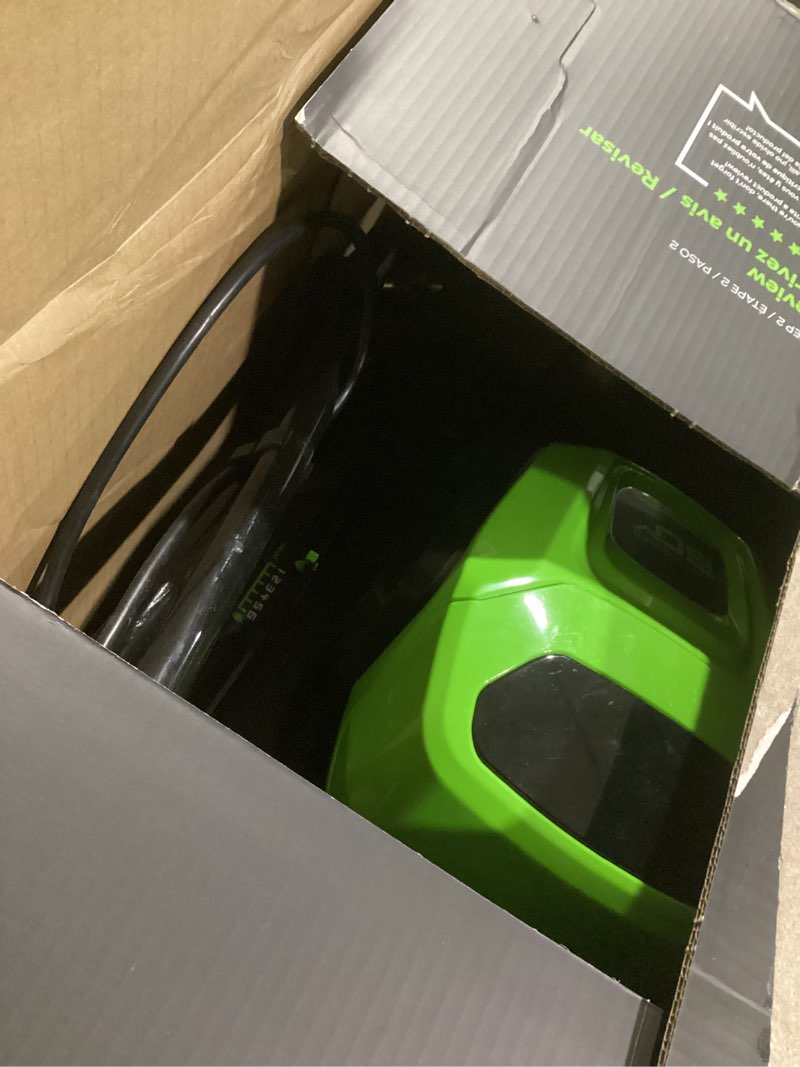 Condition photo showing Good Condition for Greenworks 60V 17" Brushless Cordless Push Lawn Mower, 2-in-1 Mulching/Bagging, 4.0Ah Battery and 3A Charger(40min Runtime) 60V 17" (4.0Ah)