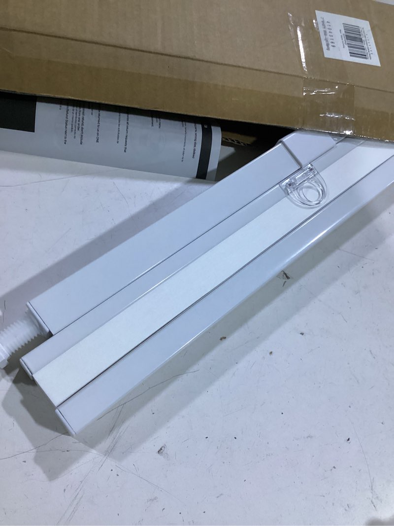Condition photo showing Good Condition for lazblinds upgraded top down bottom up (tdbu) honeycomb blinds, no drill no tools easy install cordless cellular shades for windows 21" w x 48" h, white - light filtering light filtering - white 21"w x 48"h