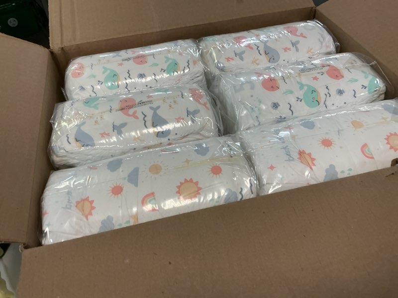 Condition photo showing New/Like New for disposable diapers - size 5 - 168ct - up&up™: 27+ lbs, hypoallergenic, dermatologist tested, latex-free