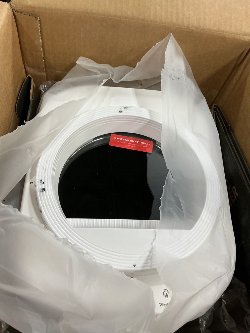 Condition photo showing As Is for 4l electric composter for kitchen, smart countertop compost bin, odorless | low noise | auto-cleaning | turn food waste into fertilizer composter home indoor fertilizer machine