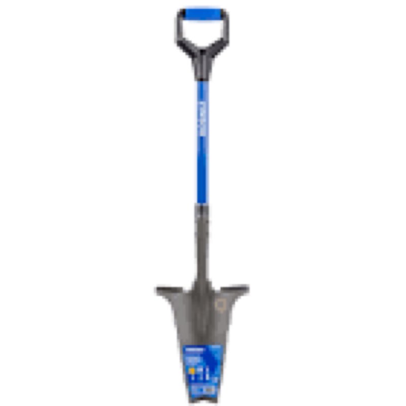 kobalt 44-in fiberglass d-handle root cutting shovel