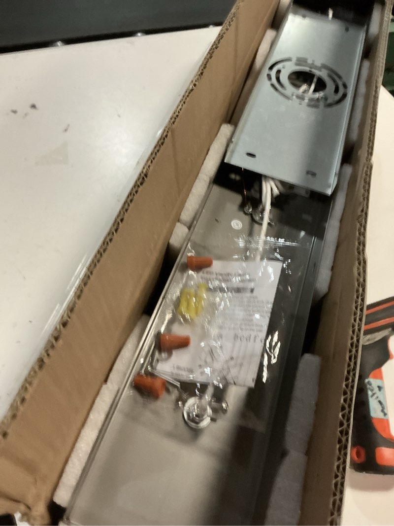 Condition photo showing New/Like New for bicrink 4-light bathroom vanity light, brushed nickel bathroom light fixtures over mirror, led dimmable 5500k bath lighting fixture, modern wall mounted lighting fixture with 360°rotating lamp head nickel-dimmable 4-light,30inch