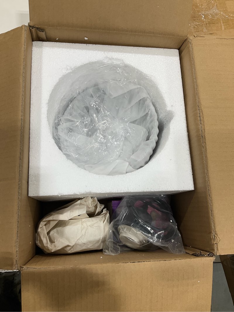 Condition photo showing Good Condition for Battery Operated Pendant Lights Set Of Two,10000 MAh Rechargeable Hanging Light Over 50 Hours Battery Life,RGB Dimmable Battery Operated Chandelier With Remote For Bedroom Living Room Not Hardwired Black