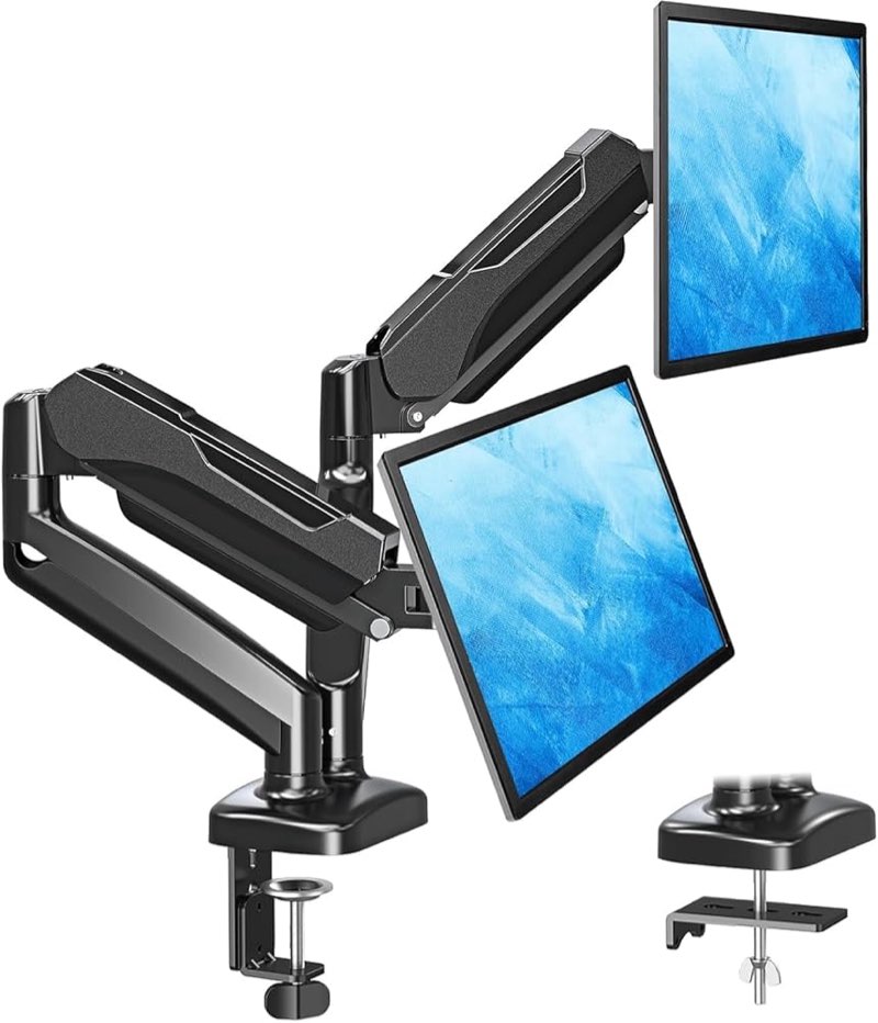mountup dual monitor stand for desk *similar to stock photo* 