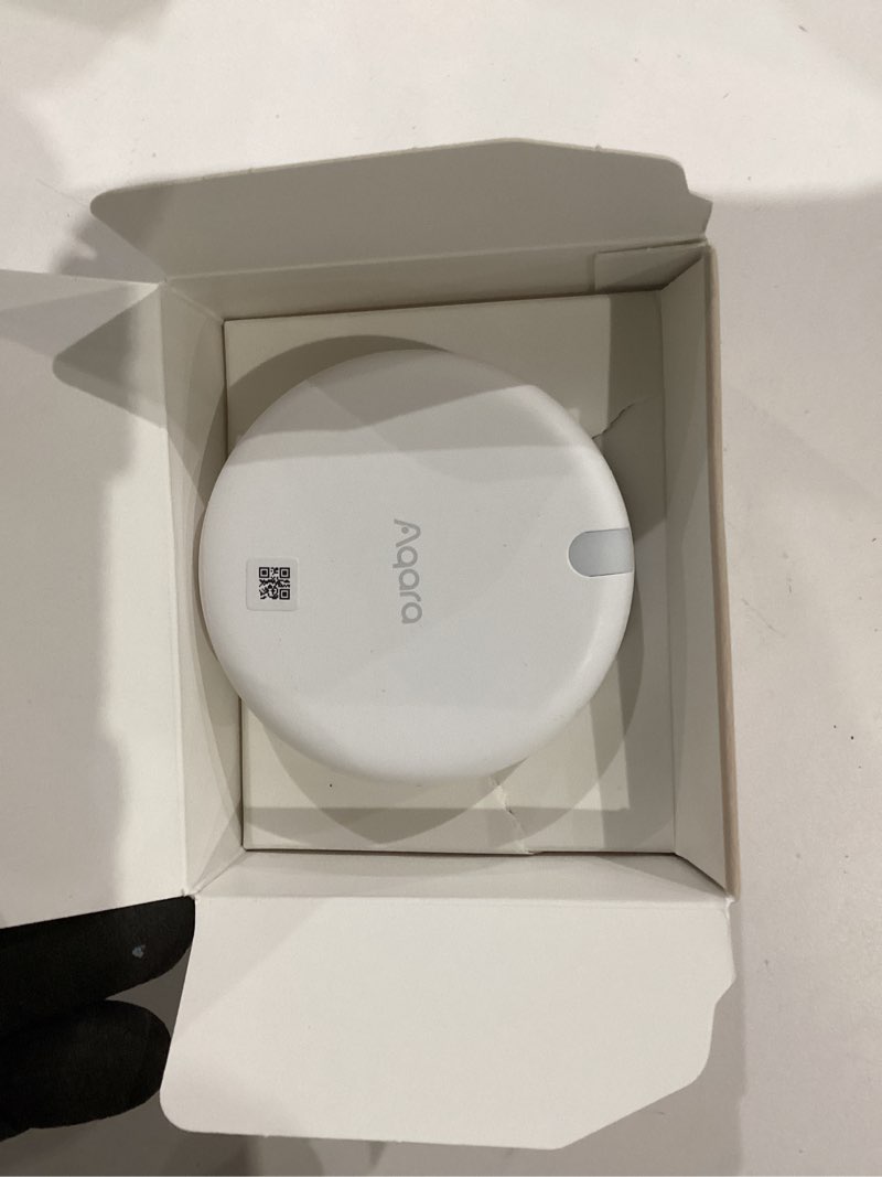 Condition photo showing Good Condition for Aqara Presence Sensor FP2, mmWave Radar Wired Smart Motion Sensor, Zone Positioning, Multi-Person & Fall Detection, Supports HomeKit, Alexa, Google Home, and Home Assistant, 2.4 GHz Wi-Fi Required