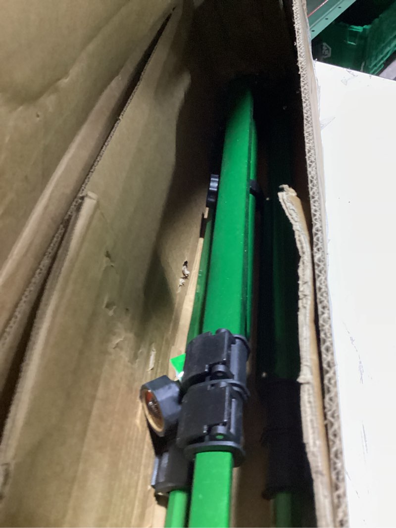 Condition photo showing Good Condition for orbit 1/2 -inch heavy-duty brass impact sprinkler on adjustable 22-48-inch metal tripod base