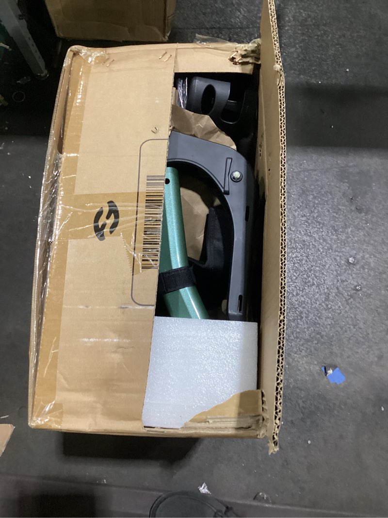 Condition photo showing Good Condition for helavo wide 2 in 1 walker wheelchair combo with 10" all terrain wheels, lightweight rollator transport chair combo, 300 lbs load capacity with adjustable height green