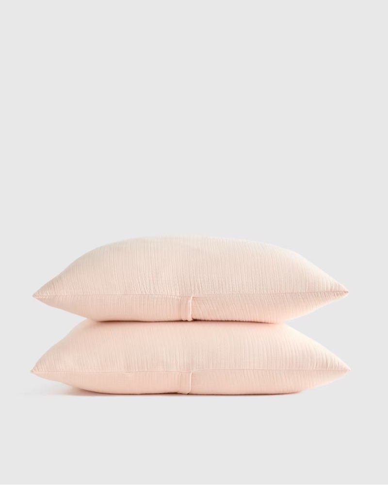 Organic Cotton Gauze Sham Set size king ( diferente color )