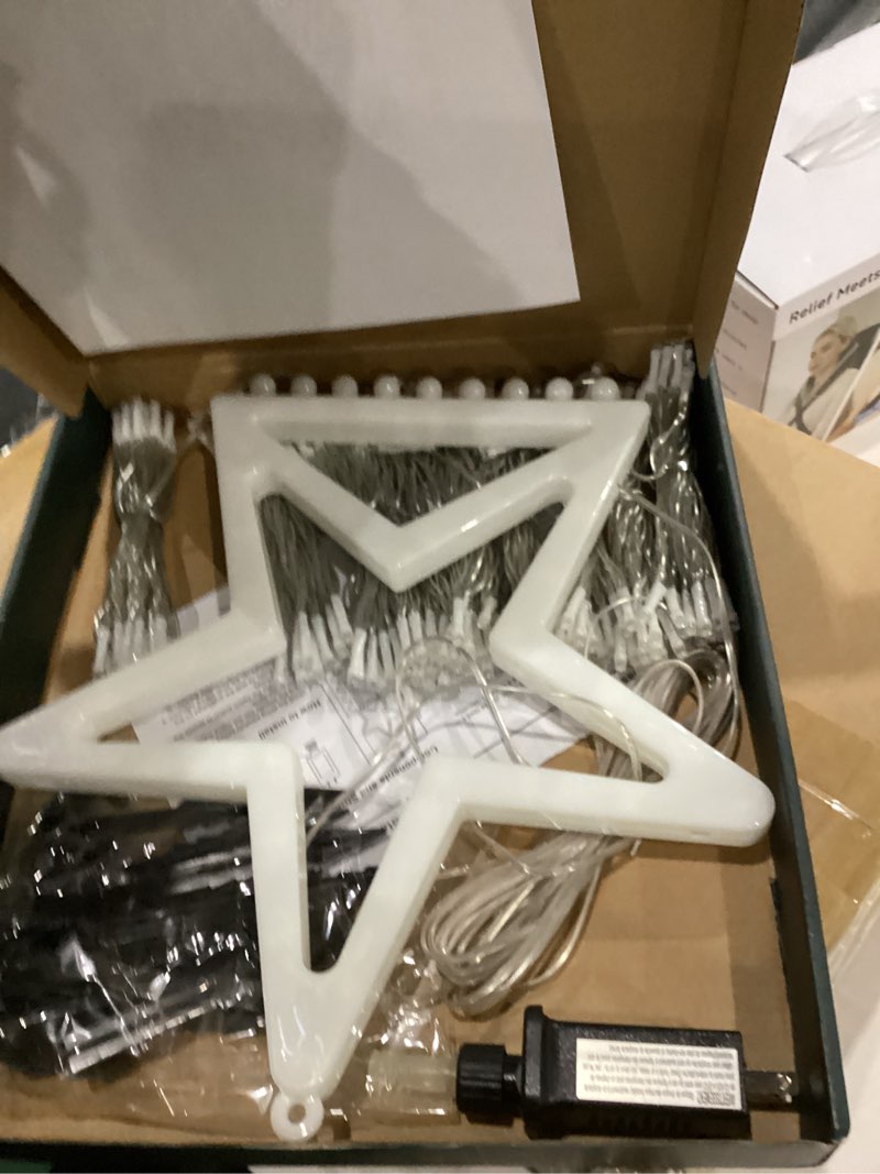 Condition photo showing Good Condition for ZTX Christmas Outdoor Tree Light,Christmas Decorations Lights with 8 Lighting Modes,Waterfall Christmas Tree Lighting for Xmas,Halloween,Wedding,Party,New Year Gifts(Multicolor)